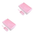 thumbnail image 2 of Matsuzay Accesorios para contenedores de almacenamiento para fiestas con bandeja para cubitos de hielo Rosa 2Conjunto, 2 of 6