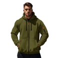 thumbnail image 5 of Migroa Casual Pullover Sweatshirt Fall Winter, Mens Full Zip Hoodie Long Sleeve Athletic Top Gym Running, Fall Wear, Winter Wear, Gym, Running, Casual Outfit, Travel, Lounge, Streetwear, Training, 5 of 8