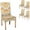 Ethnic-1, variant on Dining Chair Covers Set of 4 Boho Blue Geometric Chair Covers Stretch Printed Chair Slipcovers Removable Washable Kitchen Chair Protector Cover for Dining Room