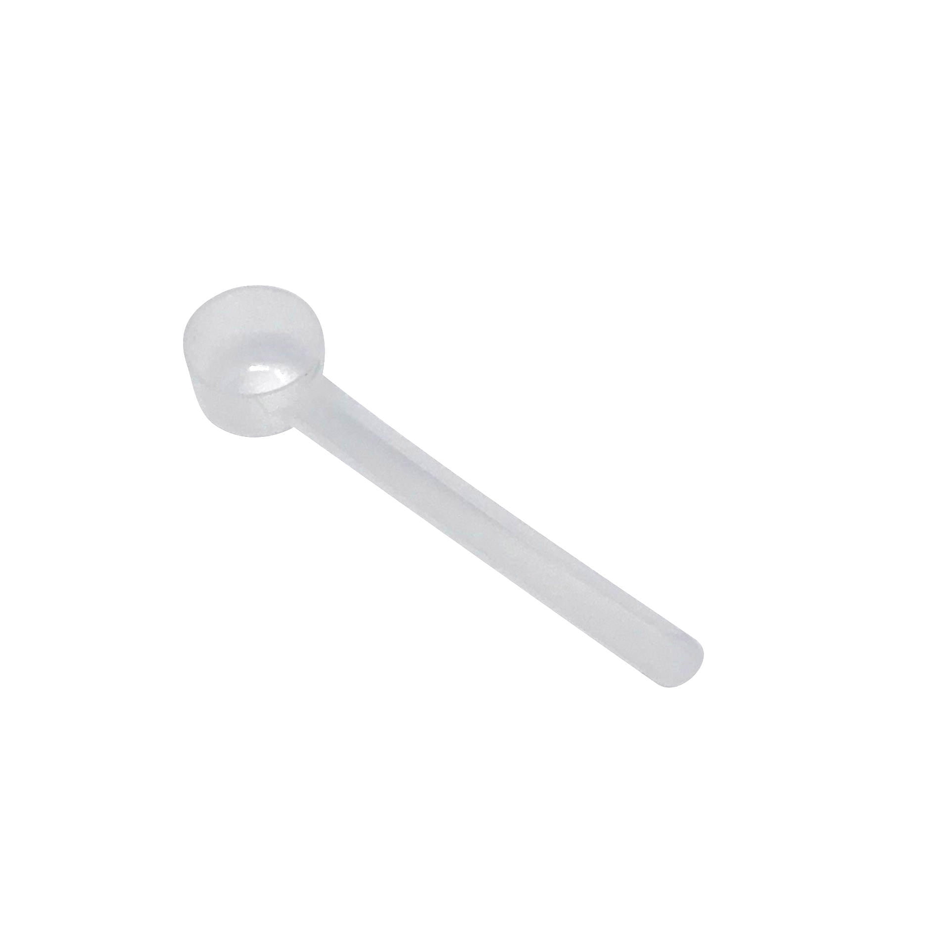 10 cc (2 Teaspoon 10 mL) Long Handle Rounded Scoop for Measuring