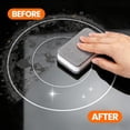 thumbnail image 2 of 3--1 Stove Top and Oven Cleaner Kit - Glass Cooktop Cleaner for Ceramic Electric Gas & duction Stoves - cludes Heavy Duty Scraper and Double-Sided Sponges for Burnt- , Oil & Grime, 2 of 6
