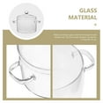 thumbnail image 6 of Gymnture 2Pcs Glass Cookware Sets- Handmade, Stovetop with Lid, 1350ml, 6 of 10