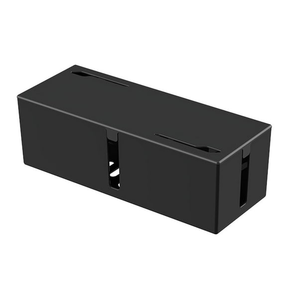 Cable Management Box Cord Organizer Box Set to Hide Wires & Power Strips ,Cable Storage Box for TV, Desk, Computer, Cord Organization L