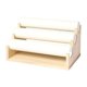 thumbnail image 1 of Expositor de pulseras de 3 niveles, organizador de pulseras desmontable para dormitorio Blanco, 1 of 9