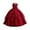 Y241-Red, variant on PRfgtbd Girls Dresses Sleeveless Round Neck Formal Party Gown Flower Girl Dress Bridesmaid Wedding Birthday Pageant Maxi Dress With Bow Valentine's Day Dress