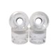 thumbnail image 1 of Soidarity Reemplazo de ruedas de patín de 4 piezas, componente modificado profesional, modificación de rueda de rodillo en línea Universal patinar Blanco, 1 of 6
