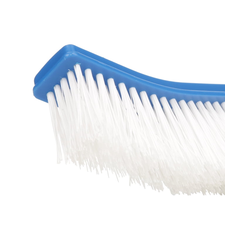 17.5 Inch Pool Brush Head – Curved Ends, Nylon Bristles For Walls & Floors
