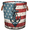 Multicolor 4, variant on ADECORIVY Animal Leopard Laundry Basket, Foldable Laundry Hamper, Dirty Clothes Hamper Clothes Organizer Basket for Bathroom, Bedroom, Dorm