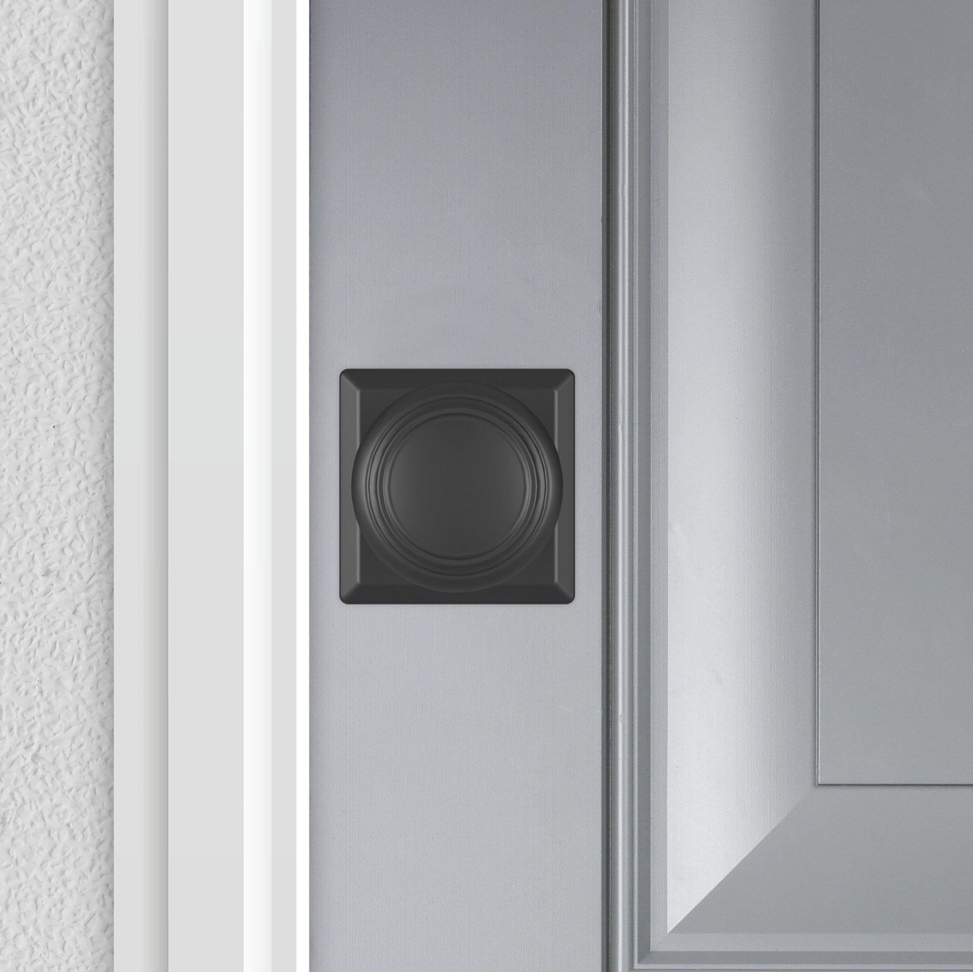 Baldwin Reserve PVTRATSR112 Privacy Traditional Knob and Square Rose with 6AL Latch and Dual Strike Venetian Bronze Finish