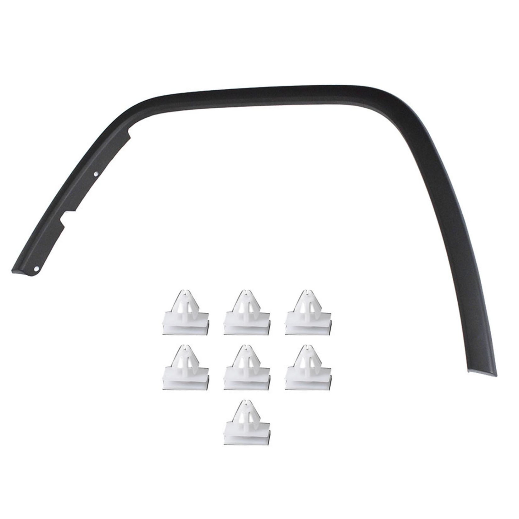 Fender Flares Front Left Bolton Black Plastic CH1290106 1MP39RXFAE Replaces for 2011 2012 2013
