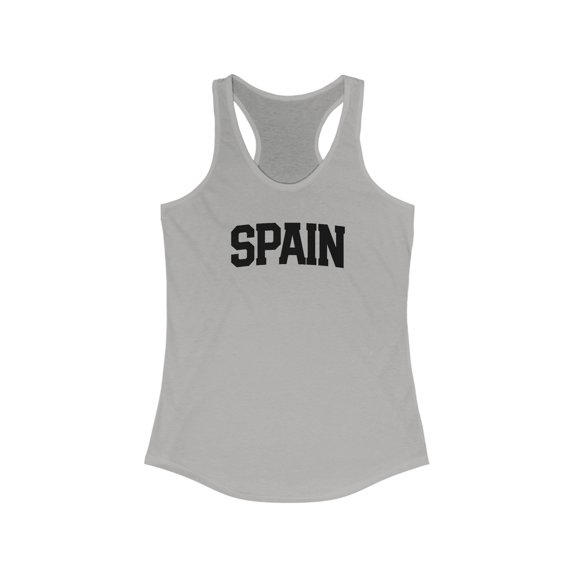 Spain Spanish Pride Moving Away Tank Top Gifts Shirt Womens Sleeveless