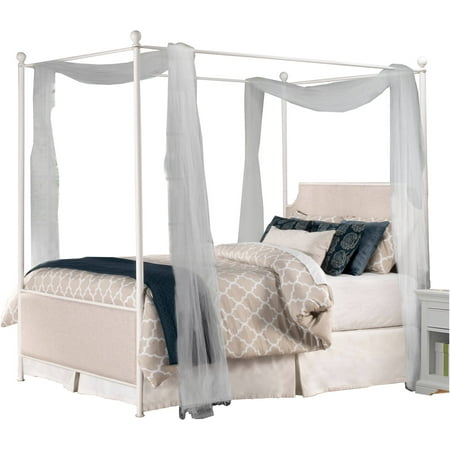 Hillsdale Furniture McArther Full Canopy Bed with Bedframe ...