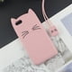 thumbnail image 1 of Bonita funda de silicona con dibujos en 3D para iPhone, 14, 13, 11, 12 Pro, 7, 8 Plus, 6s, 5, 5S, SE, 4s, XS, Max, XR, purpurina, Barba, gato, orejas encantadoras Fivean unisex, 1 of 2