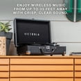 thumbnail image 6 of Victrola Journey Bluetooth Portable Suitcase Record Player with 3-speed Turntable & Built-in Speakers | Black, 6 of 10