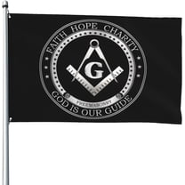 4x6 Ft Garden flag Masonic Flag American flag Funny House Outdoor banners Yard Flags Garden Parade Banner Tapestry With 2 Grommets