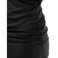 thumbnail image 5 of NINEXIS Women's Batwing Sleeve Surplice Wrap Front Dolman Top (Plus Size Available), 5 of 5