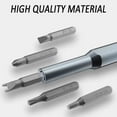 thumbnail image 4 of Hovmgk Household Multifunction Screwdriver Set, 24-in-1 Magnetic Tool Kit for Electronics, Home Repair & Daily Use, Compact Screwdriver Set with Aluminum Handle, Easy to Carry, 4 of 9