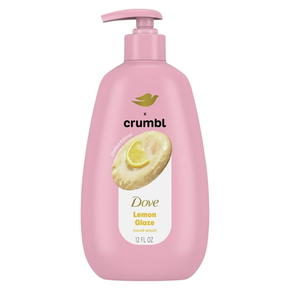 Dove Crumbl Moisturizing Liquid Hand Wash Lemon Glaze, 12 oz