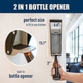 thumbnail image 7 of Mckay 16 Oz. Metal Can Crusher, Heavy-Duty Wall-Mounted Smasher for Aluminum Seltzer, Soda, Beer Cans and Bottles for Recycling for Memorial Day - Grey, 7 of 7