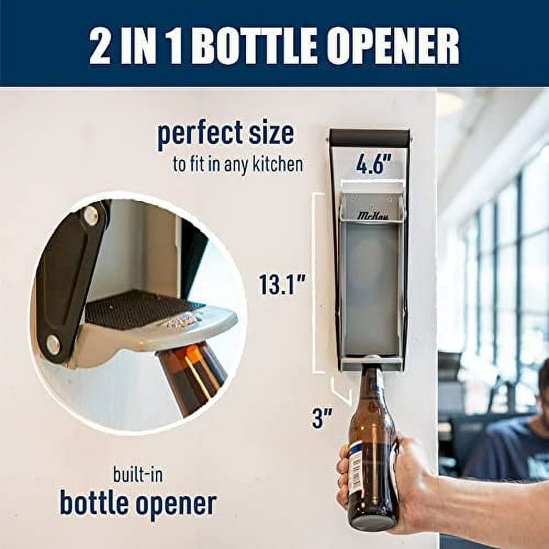 The Original Can & Bottle Crusher + Built-in Bottle Opener – AndrewJamesLLC