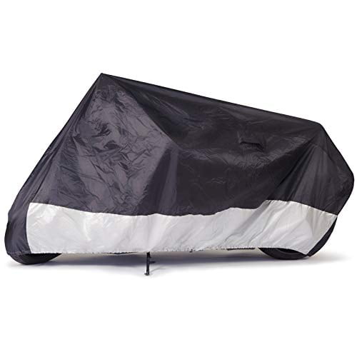 Budge Sportsman Motorcycle Cover, Black, Waterproof, Universal Fit, Fits up to 96", Model: MC-7