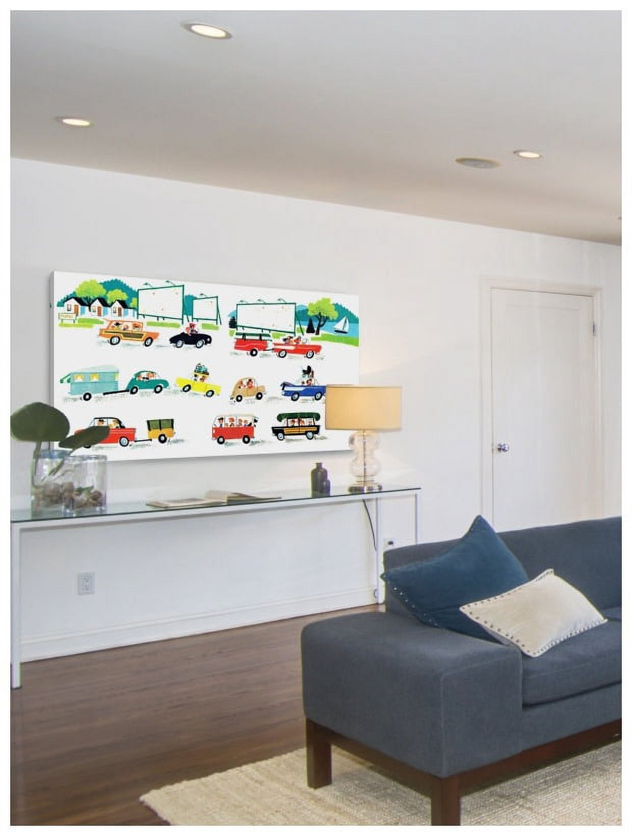 Marmont Hill Inc Marmont Hill 'Cars' by Curtis Painting Print on Canvas - Multi-color