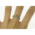 thumbnail image 2 of 2.00Ct Round Lab Created Diamond Women's Engagement Ring 925 Sterling Silver 14K Yellow Gold Plated, 2 of 2