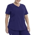 thumbnail image 6 of Scrubstar Women's Antimicrobial Premium Ultimate Mock Wrap Scrub Top, 6 of 11
