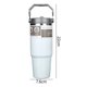 thumbnail image 4 of Vaso Frasco térmico de 900 ml a prueba de fugas con taza aislada con asa para automóvil doméstico (blanco) Hugtrwg Libre de BPA, 4 of 9