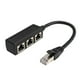 thumbnail image 2 of Adaptador divisor , conector de enchufe de puerto hembra para portátil , Hugo  Divisor Ethernet, 2 of 6