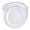 Silver-7.5inch, variant on 10.25inch Silver Disposable Plastic Dinner Plates