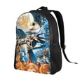 thumbnail image 2 of Goofa The Nightmare Before Christmas Pattern Large Capacity Backpack – Padded Laptop Compartment, Ergonomic Design for School, Work, Travel, and Outdoor Activities, 2 of 8