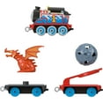 thumbnail image 6 of Thomas & Friends Medieval Thomas Engine Die-Cast Push-Along Toy Train, 6 of 6