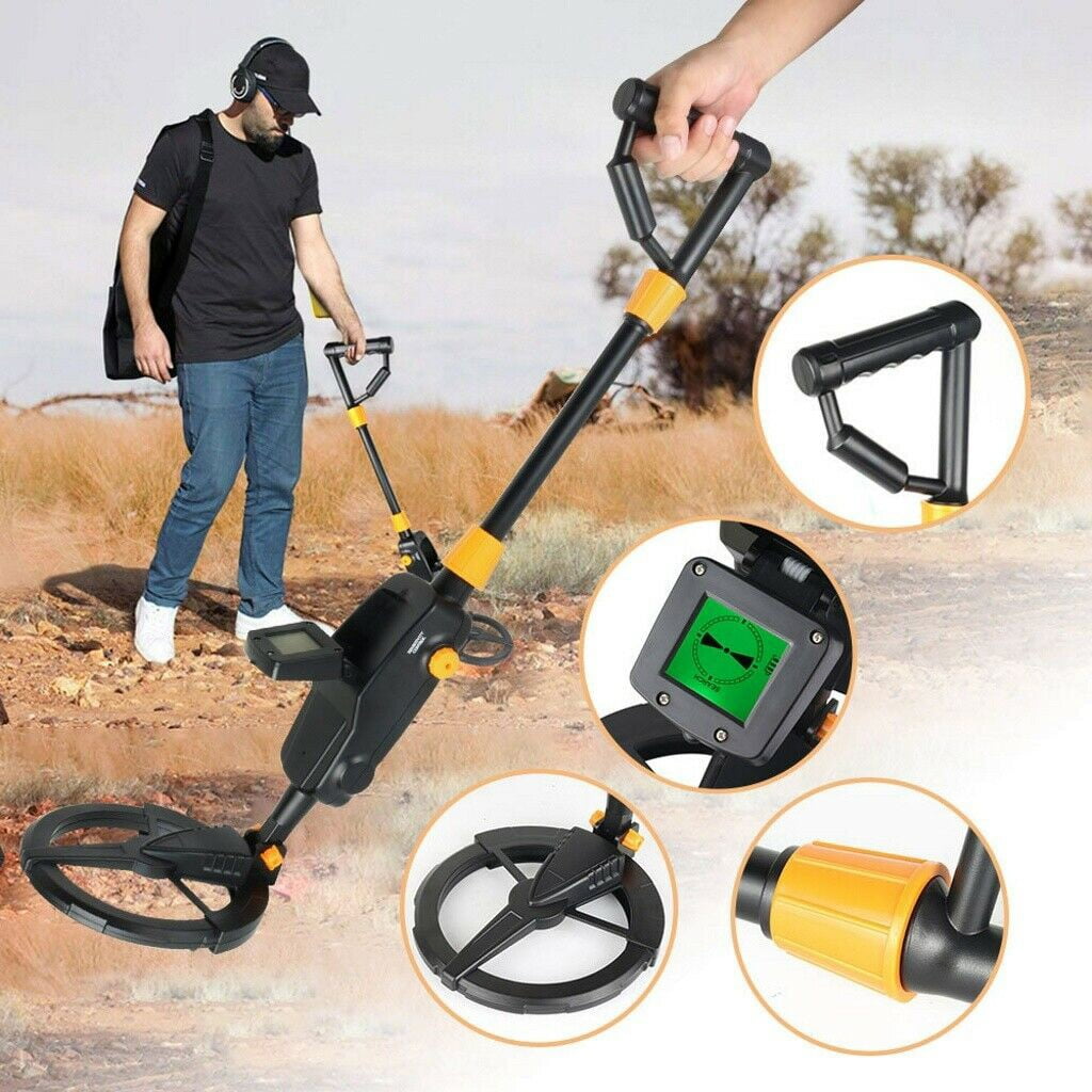 Kokovifyves Kitchen Gadgets Clearance Waterproof Metal Detector LCD Treasure Gold Digger Sensitive Search Coil
