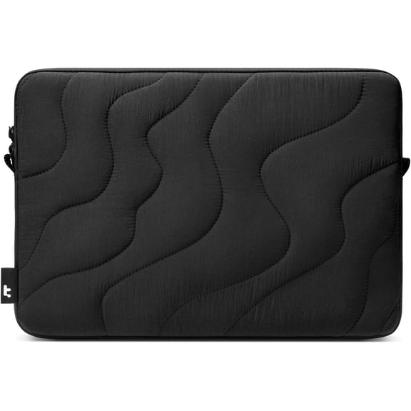tomtoc 360 Protective Puffy Laptop Sleeve for 13-inch MacBook Air M5/A3449(2026)/M4/M3/M2 A3240 A3113, MacBook Neo A18 & MacBook Pro M2/M1, Quilted Soft Puffer Bag for 13-inch Surface Pro Copilot PC