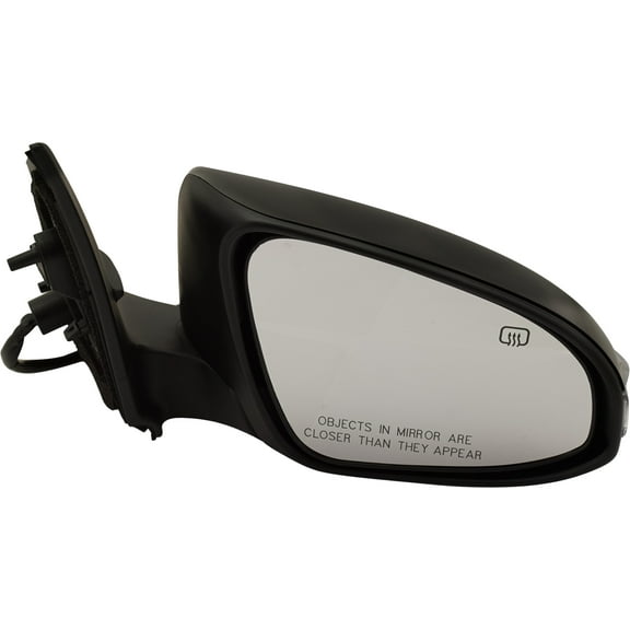 MIRROR Compatible For 2014-2019 Toyota Corolla Right Passenger Heated Power Glass In-housing Signal Light Paintable