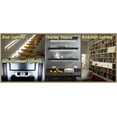 thumbnail image 3 of Biltek 6' ft Cool White Sofa Couch Back Light LED Backlight Accent Night Light On/Off Switch Control Kit - TV Couch Lighting Wall Units Fireplaces Floating Shelves Waterproof Flexible DIY 110V-220V, 3 of 6