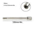thumbnail image 1 of MYG 1/4 Inch Chromed Steel Extension Bar Ratchet Socket Wrench Adapter 50/75/100MM, 1 of 6