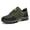 Green, variant on YOURDIARY Mens Hiking Shoes Outdoor Trekking Boots Anti-Slip Waterproof Comfortable Camping Trail Shoes