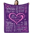 thumbnail image 1 of LHSHID 40th Birthday Gifts for Women Blanket 40th Birthday Gifts Ideas Birthday Gifts Throw Blanket Women 40th Birthday Gifts for Sister Wife Mom 40 Year Old Birthday Gift Ideas 50x60in, 1 of 6