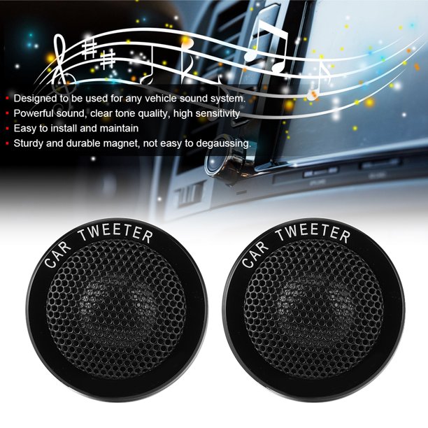 Kit De Tweeter De Cúpula Para Coche, 2 Uds., 150W, Música Estéreo, Altavoces De Alta Sensibilidad Para De Audio Para Coche