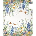 thumbnail image 2 of Spring Mailbox Covers, Watercolor Wildflowers Spring Mailbox Covers Oxford Cloth Post Box Cover with Magnetic Strip for Garden Yard Decor, 2 of 6