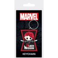 thumbnail image 1 of Black Widow Character PVC Keyring, 1 of 1