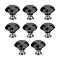 thumbnail image 1 of 8pcs Crystal Knobs For Furniture Easy-to-install Wide Range Of Applications Kitchen Cabinet Handle, 1 of 6