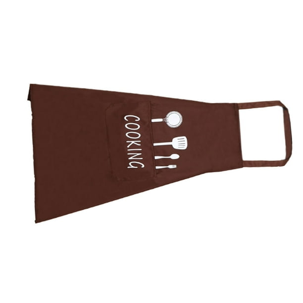 Injueey Delantal Delantal Impermeable a Prueba de Aceite Babero de Cocina Ajustable con Accesorio de Cocina Herramientas y accesorios para hornear Café