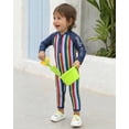 thumbnail image 5 of weVSwe Toddler Swimwear, 0-3 Years, UPF 50+ Sun Protection, Zipper Closure, Ocean Scale Pattern, Ideal for Swimming & Beach Activities, 5 of 8