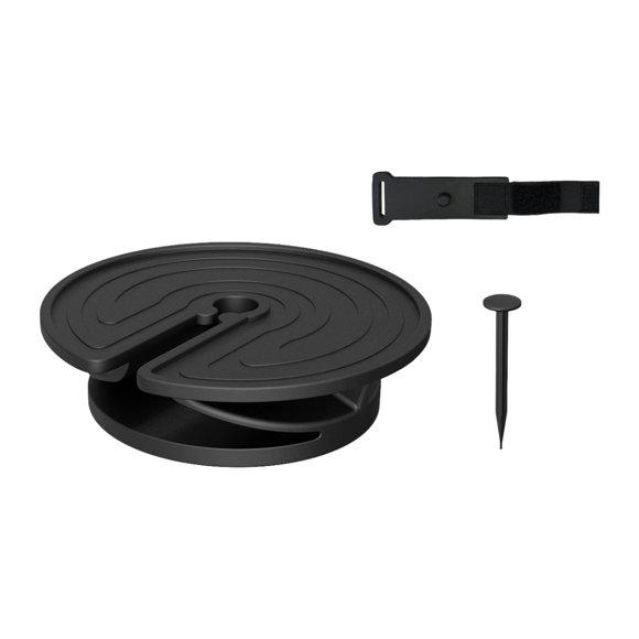 Plato de topper de , plato de montaña de topper de vaso de vino reutilizable para barcos para botes Negro