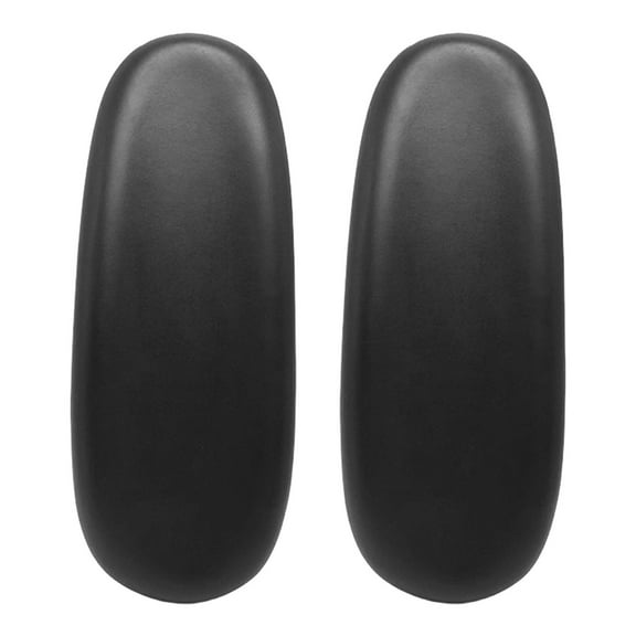 Armrest Pad Replacement With High Elasticity Foam, Contoured Ergonomic Shape for Desk Chairs