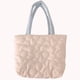 thumbnail image 4 of Bolso Coreano Mujer Algodón Acolchado Sweet Shopper Art Tote Bag (Rosa), 4 of 6
