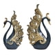 thumbnail image 5 of Estatuilla de cisne de resina Gloria par de figuras 3D grande 16x8x29cm pequeño 14x6x24cm, 5 of 9
